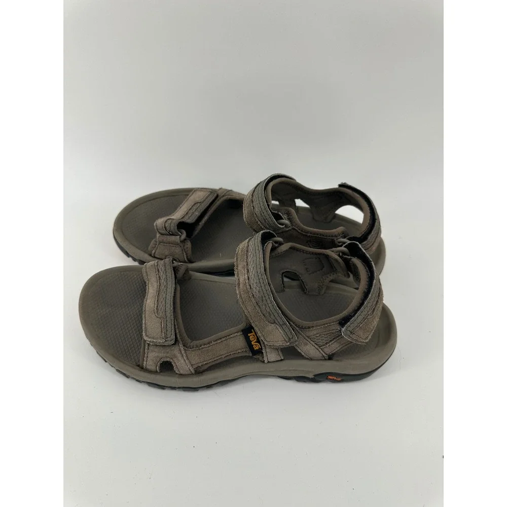 Teva Mens Hudson Brown Suede‎ Adjustable Sport Hiking Sandals 1002433 Size 10